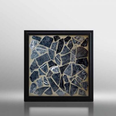 Black Mosaic Shower Floor